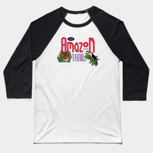 The Amazon Trail Game Logo Baseball T-Shirt